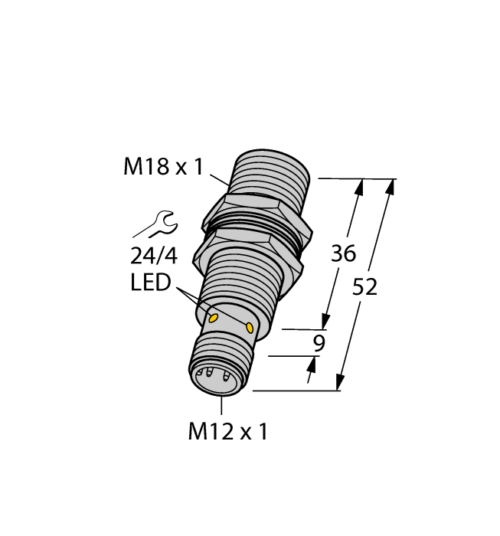 Индуктивный датчик BI10U-MT18-VP6X-H1141
