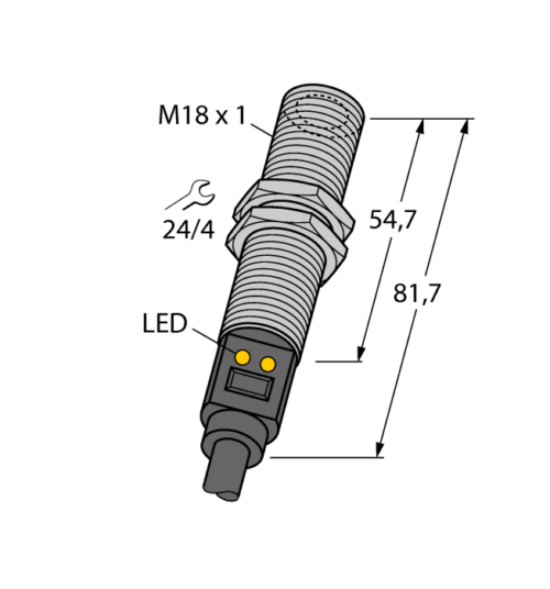 Датчик температуры M18TB6E W/30′