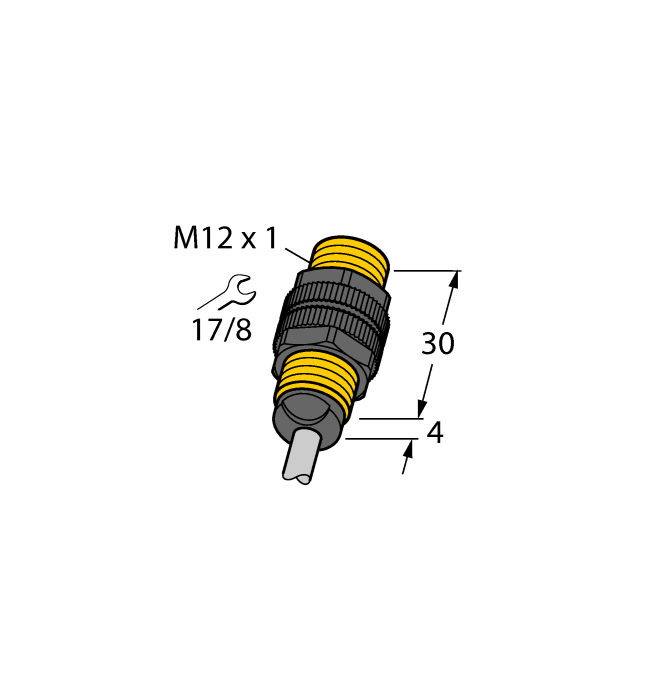 Индуктивный датчик приближения NI5-P12-Y1/S100