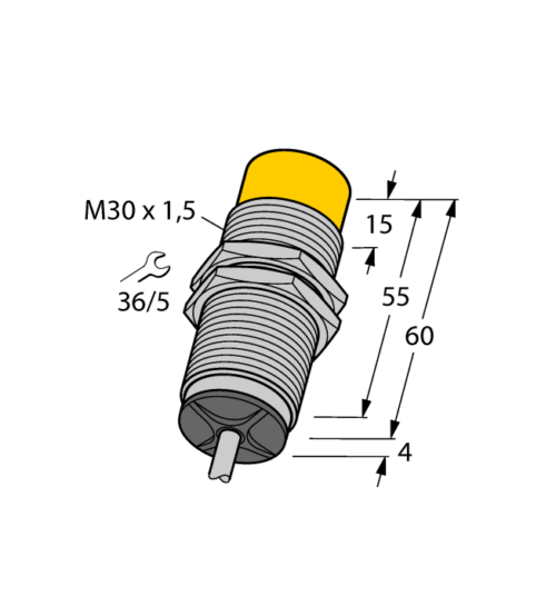Индуктивный датчик NI15-M30-LIU