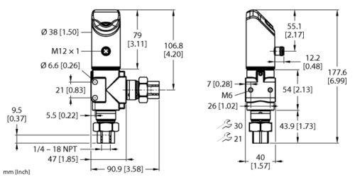 Давач тиску PS326-016D-02-LI2UPN8-H1141